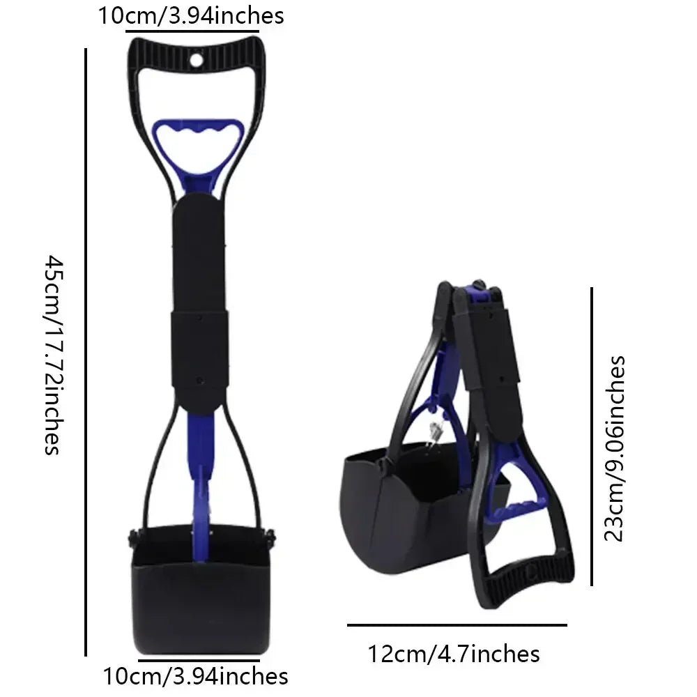 Pet Dog Cleaner Pooper Scooper Long Handle Pet Pooper Scooper